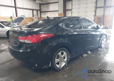2013 Hyundai Elantra Gls from USA, damaged, VIN 5NPDH4AE8DH439855
